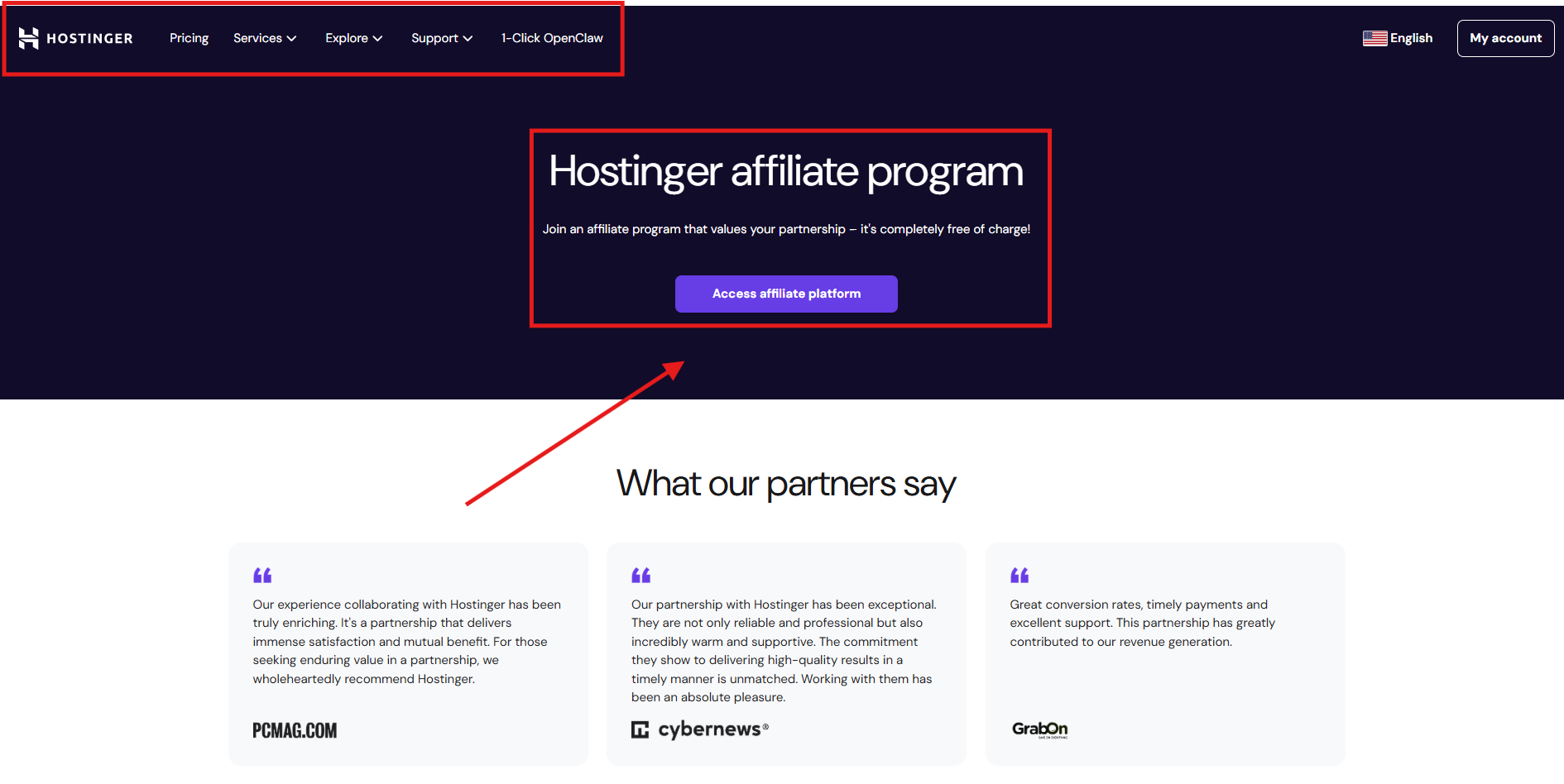 Hostinger affiliate program 60 percent commission affiliate marketing 2026