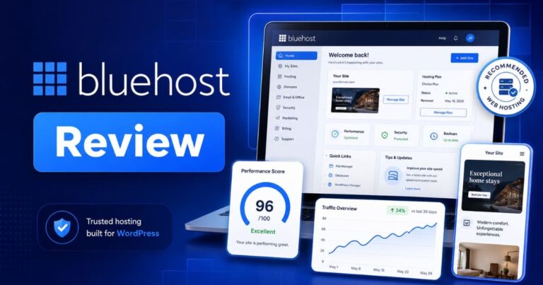 Bluehost for beginners 2026