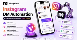 Manychat Instagram DM Automation Banner