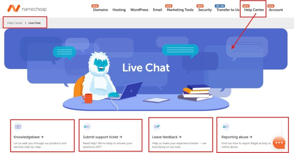 namecheap support channels 2026